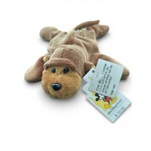 Disney Monkey Bean Bag Plush 8" Animal Kingdom Bean Bag with Sound Orangutan NWT